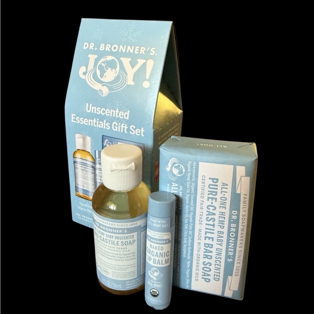 Dr. Bronner's Unscented Essentials Gift Set